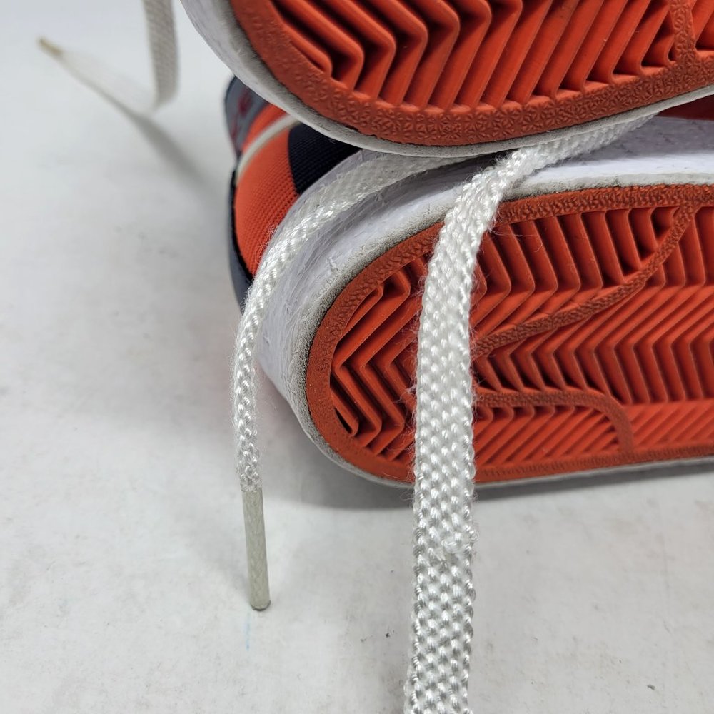 Nike Blazer SP LE Mid High Team Orange Obsidian Navy BLue 379416-811 Aub… - Picture 15 of 16